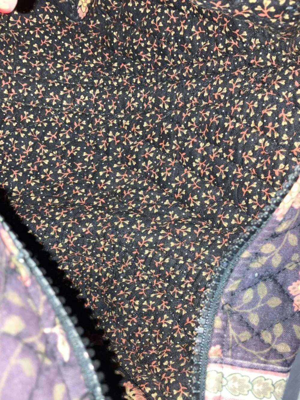 Vera Bradley Duffel Bag Women Multicolor Floral Quilted Travel Shoulder Purse